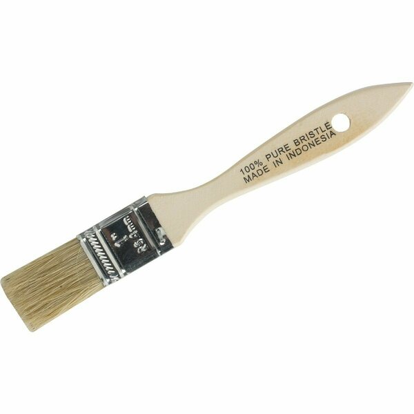 All-Source 1 In. Flat Chip Natural Bristle Paint Brush CB-10